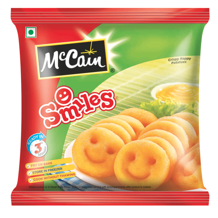 McCain Potato Smiles 415g Pack Photo