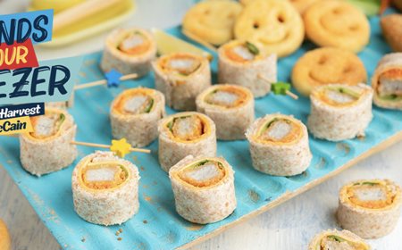 Fish Finger ‘Sushi’ With Smiles