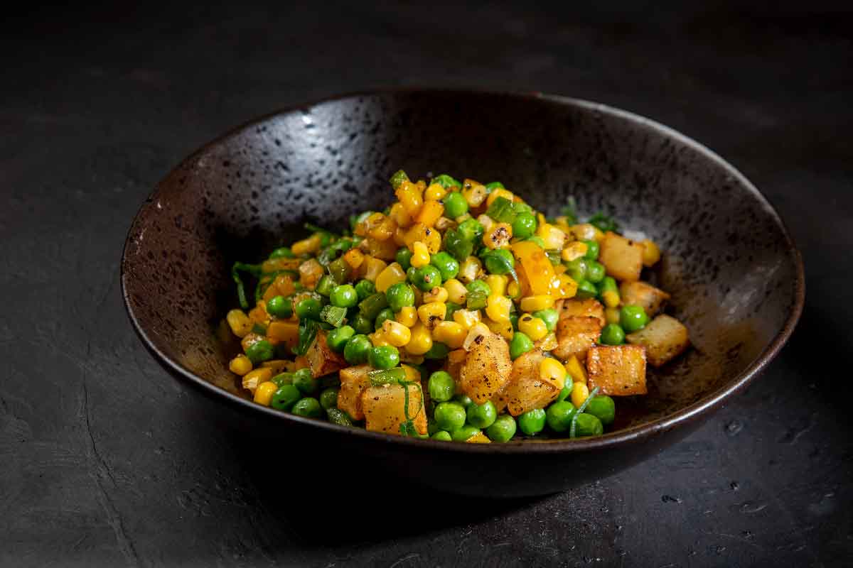 Pea and Sweetcorn Fritters