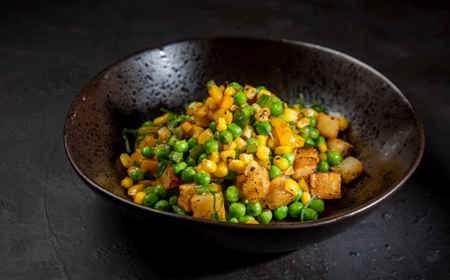 Pea and Sweetcorn Fritters